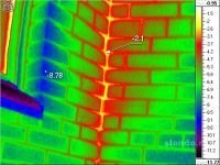 некачественная кладка, потери тепла