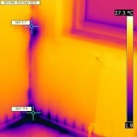 плесень в углах дома, потери тепла